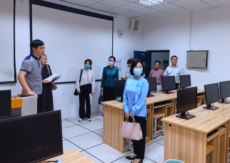 郑州市科技局基础研究与资源配置管理处长张伟一行来古天乐代言太阳集团138考察 古天乐代言太阳集团138