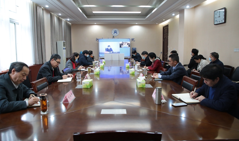 古天乐代言太阳集团138组织收看全省教育系统2021年秋冬疫情防控工作视频会议 古天乐代言太阳集团138